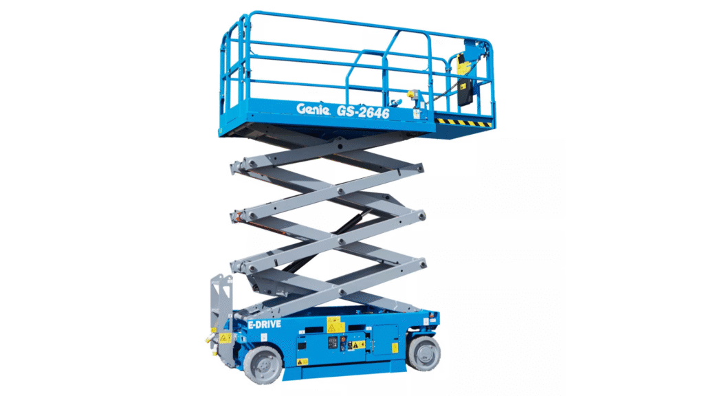Genie-GS-2646-26-ft.-Electric-Scissor-Lift_-46-in-Wide