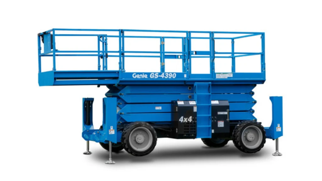 Genie GS-4390 RT Scissor Lift 41_-43_ 4WD