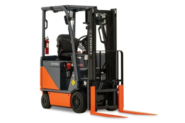 Toyota 8FBCU25 | 5000LB | Electric Warehouse Forklift 4-Stage