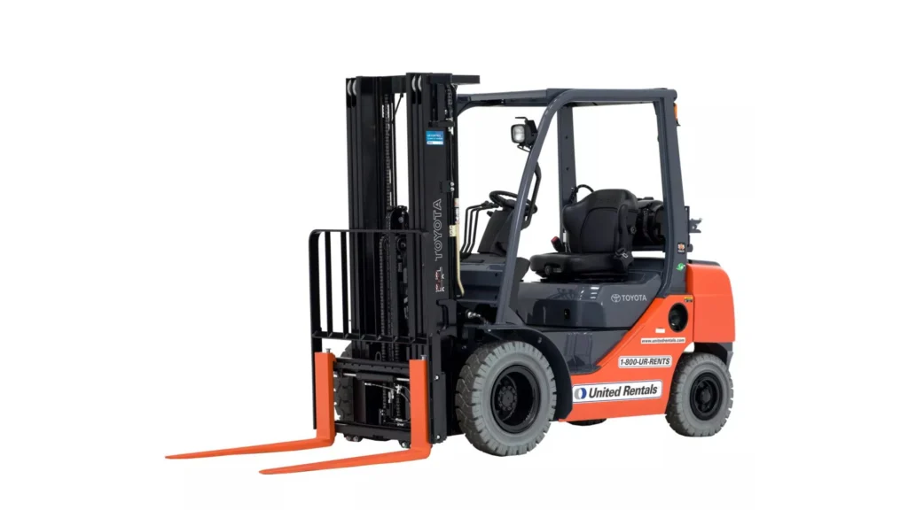 Toyota 8FBCU30 Forklift Warehouse 6000 Lbs 3 stage