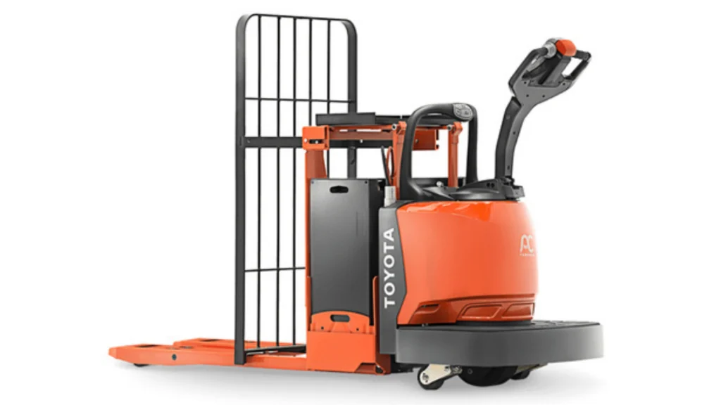 Toyota 6,000 lbs. Ride-On Electric Pallet Lift, 48 ‘’ Forks