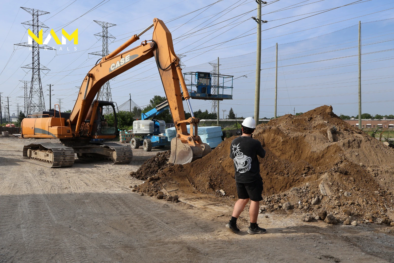 excavators rentals certification